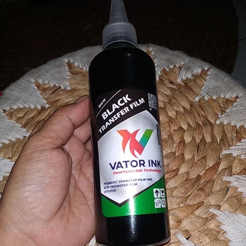 

Vator ink black transfer film dtf 250 ml exp 11/2023 saleee!!!
