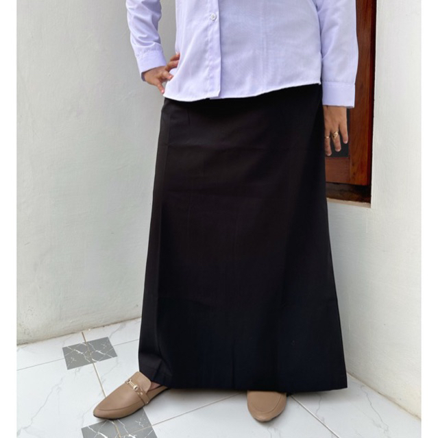 Rok Kerja A Line Maxi Size M - 3XL High Premium Quality