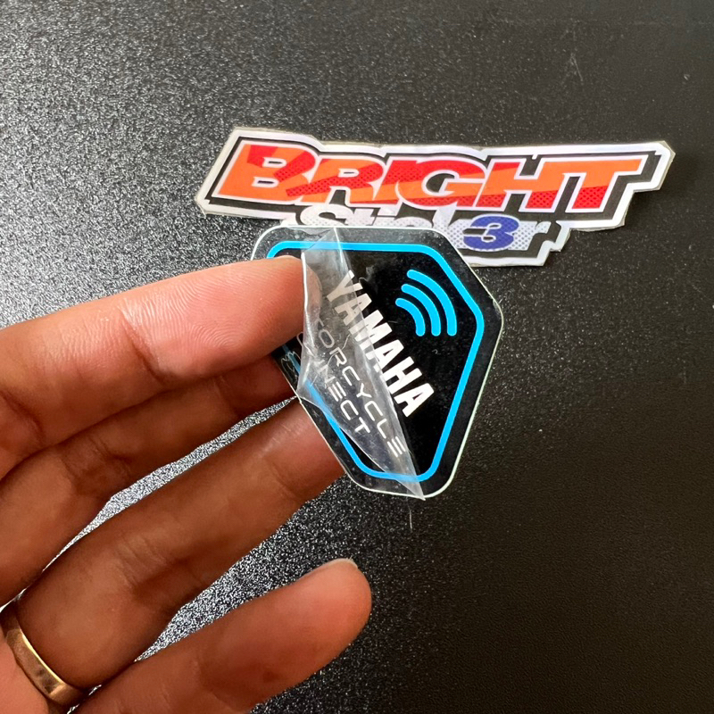 Stiker Sticker YAMAHA MOTORCYCLE CONNECT