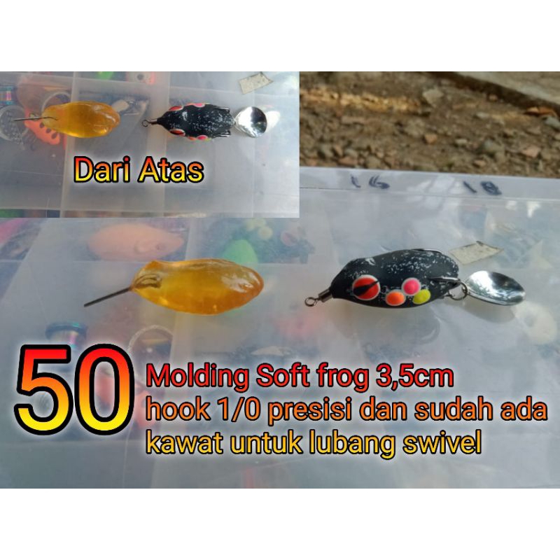 Molding Soft frog terbaru 2023 molding Soft frog pikacu