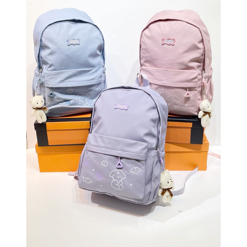 Tas Ransel Wanita Import Backpack Fashion Cute Korean Style  - 6544#