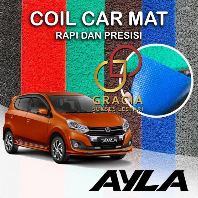 Karpet Mobil Premium Daihatsu Ayla Mie Bihun 1 Warna