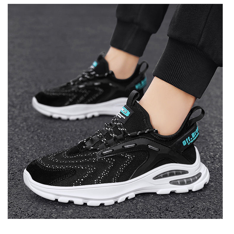 Keeping Sepatu Sneakers Pria Sepatu Lari Jogging Casual Kerja Keren Travelling Hitam