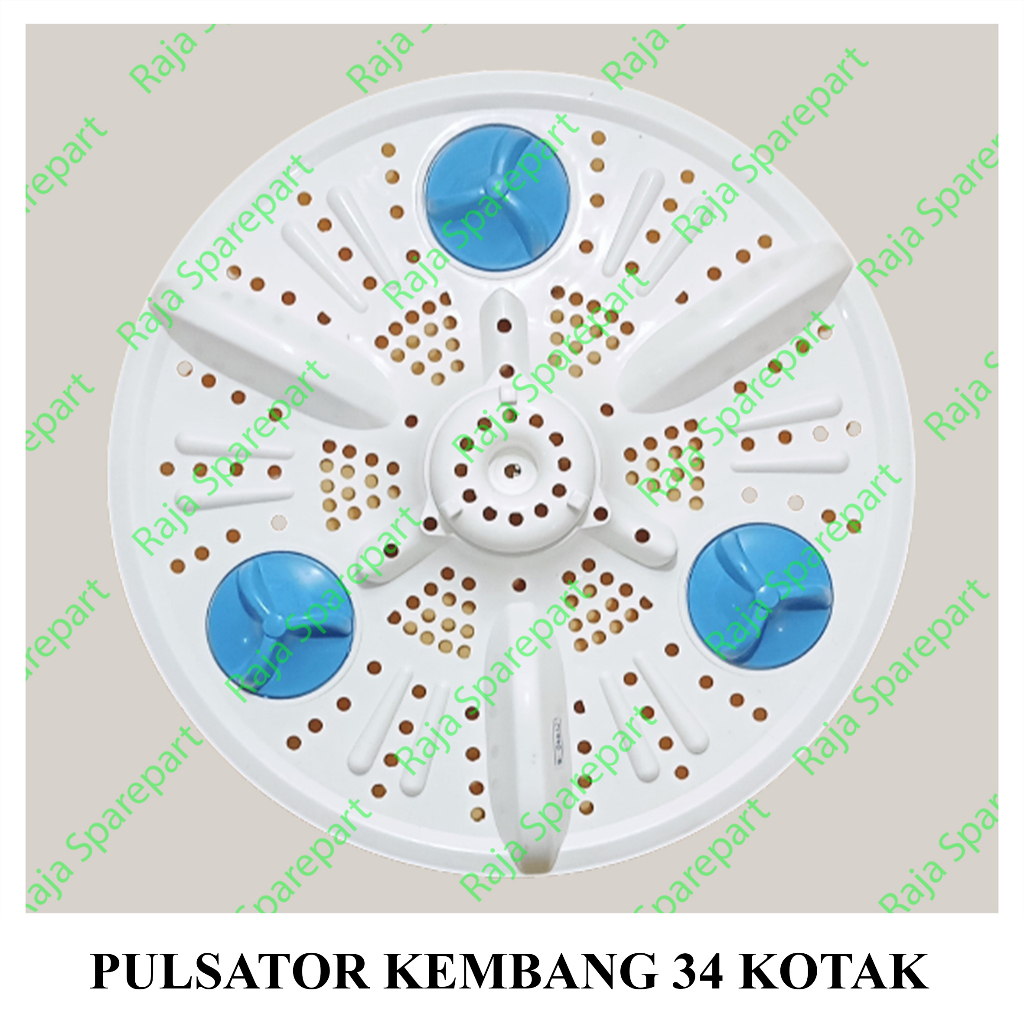 PULSATOR MESIN CUCI KEMBANG 34 KOTAK