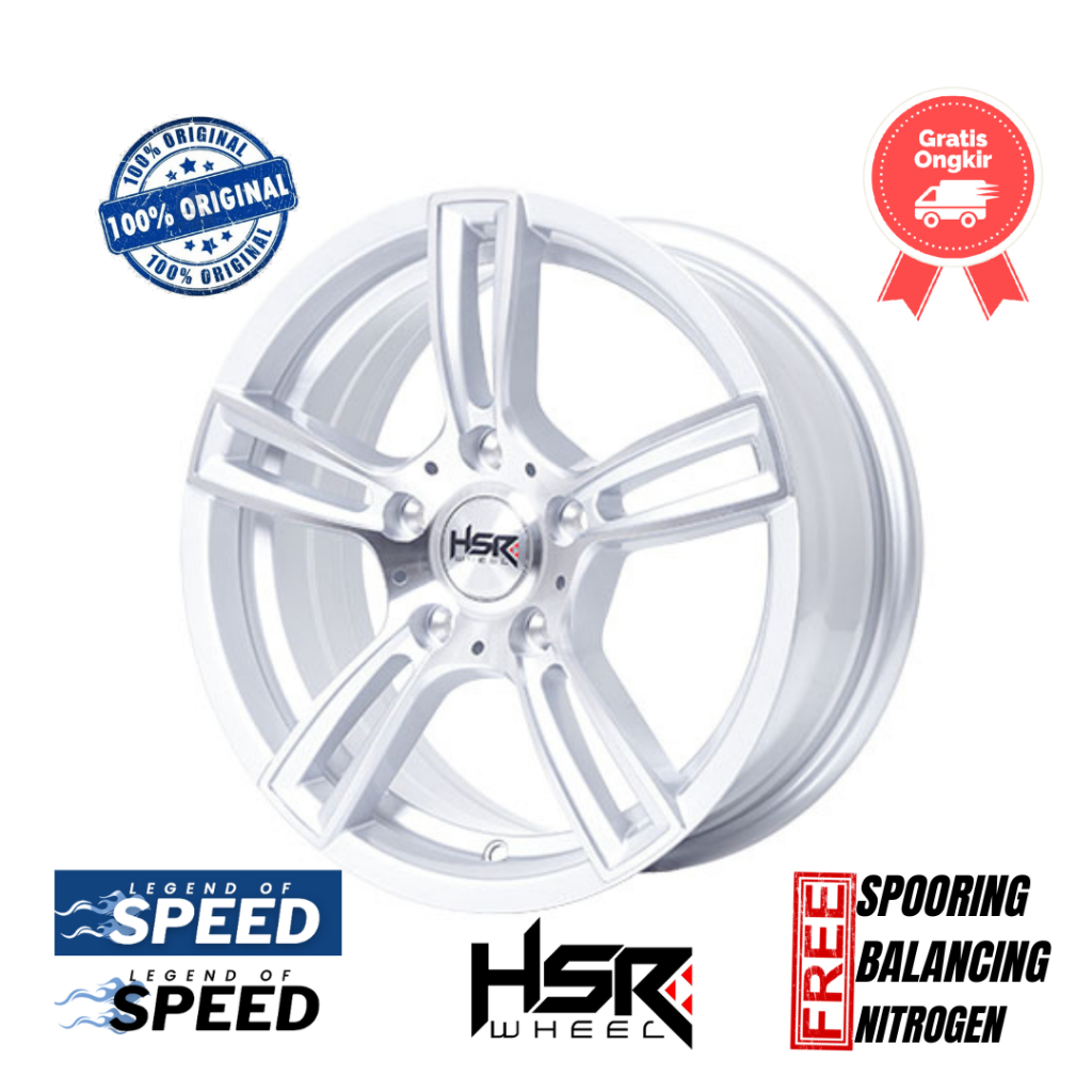 Velg HSR Ring 15 CHIBA ( Grandmax, Rush, L300, Ertiga, Taruna Dll )