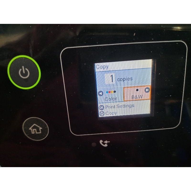 Panel Power LCD Printer Epson L5290 L5190 Second