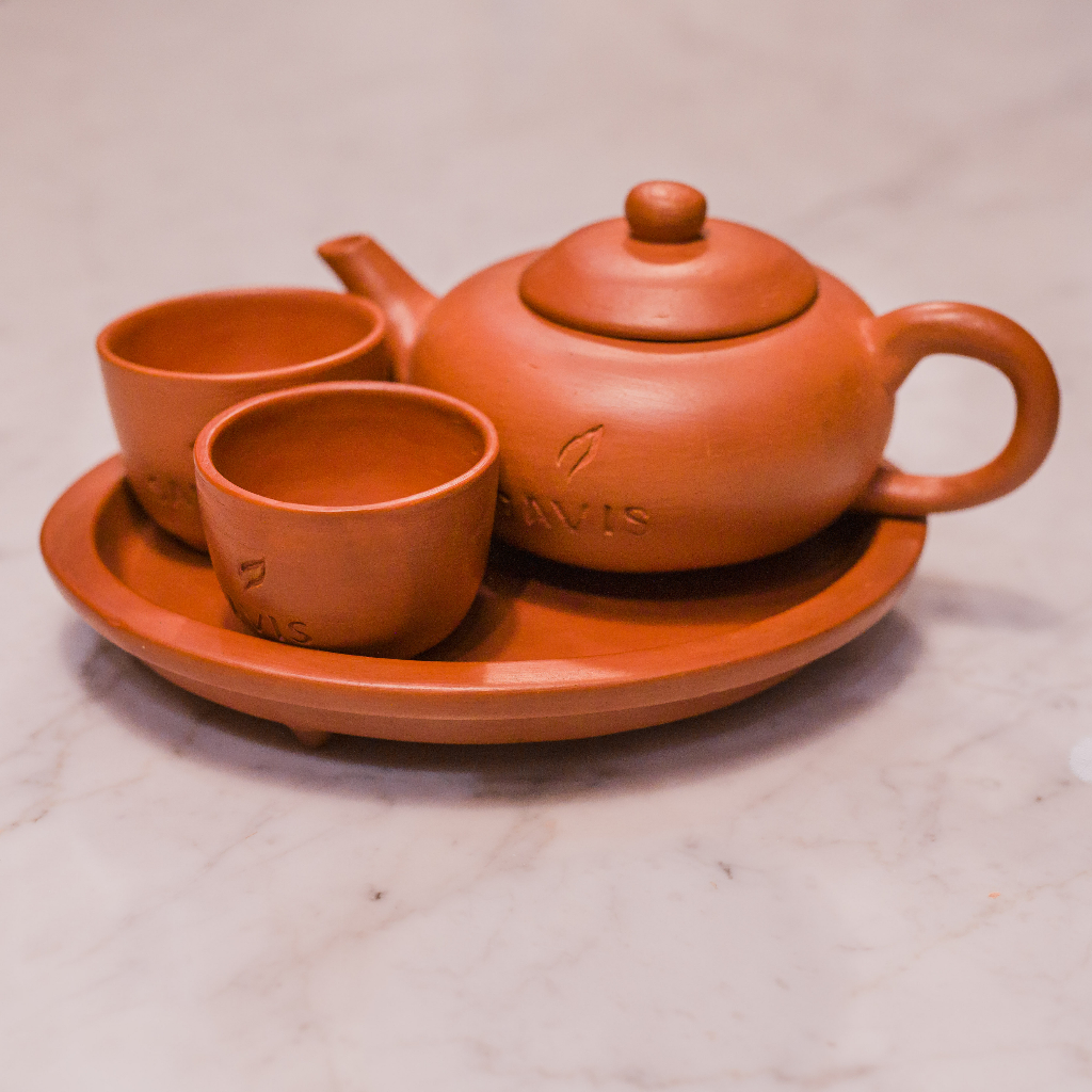Clay tea pot/ teko tanah liat set