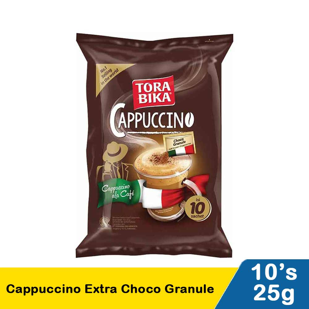 

Torabika Cappuccino Extra Choco Granule 10X25g