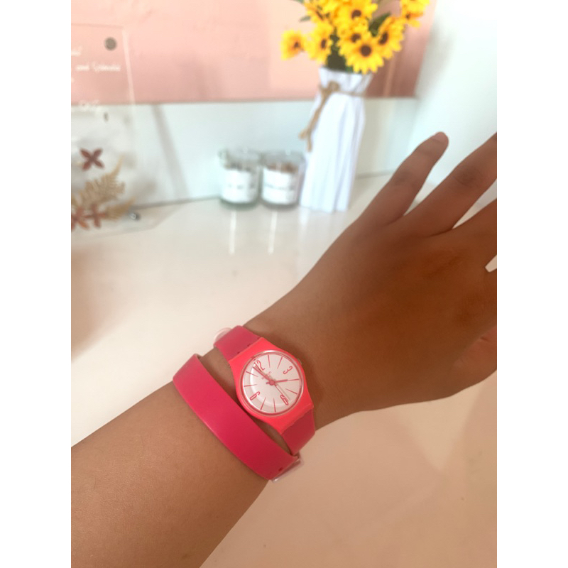 Jam swatch swiss pink