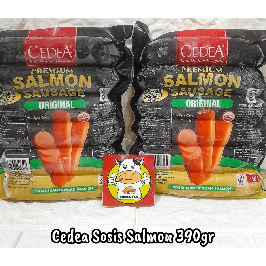 

CEDEA SOSIS SALMON 390GR - FROZEN FOOD - BRONTZ JOGJA