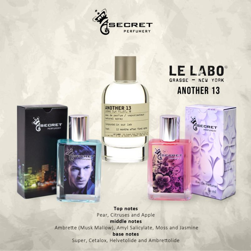 ASECRET PARFUME INSPIRED LE LABO ANOTHER 13