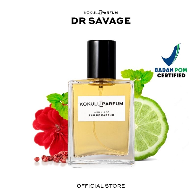 PARFUME PRIA DR SAVAGE TAHAN LAMA SEHARIAN NON ALKOHOL BY KOKULU PARFUME