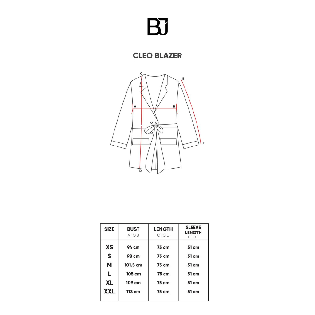 CLEO BLAZER - BENANG JARUM