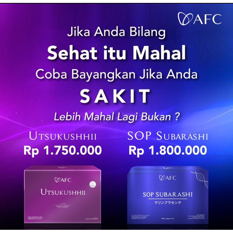 UTSUKUSHHII & SOP SUBARASHI