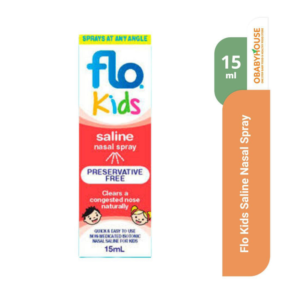 Flo Kids Saline Nasal Spray 15 ml