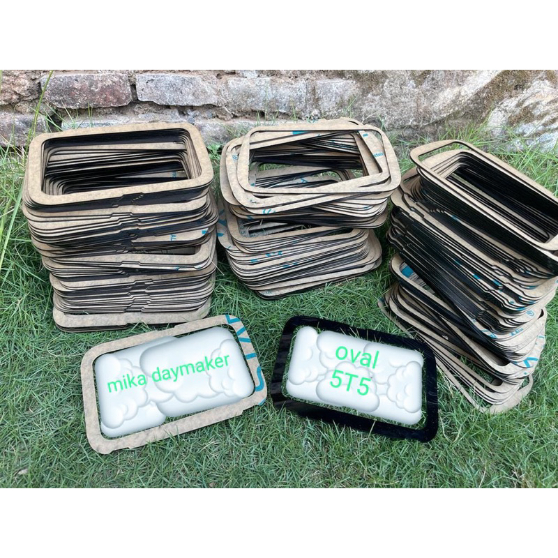 mika frame lampu daymaker rx king oval dan 5t5 kotak