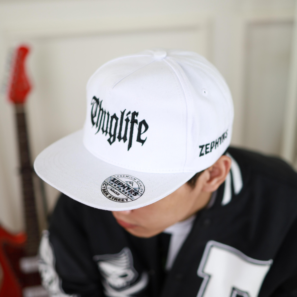 Topi Snapback DXPRO Thuglife White