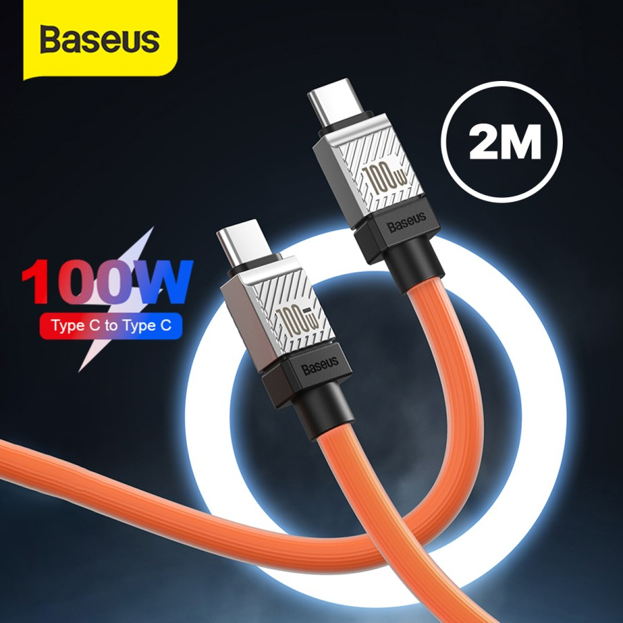 Baseus CoolPlay Series Type C to Type C 100W - Zinc Alloy + TPE - 20V - 5A