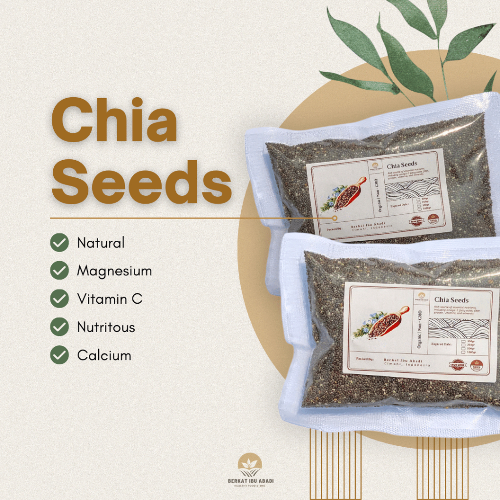 

Organic Black Chia Seed Peru 100gram
