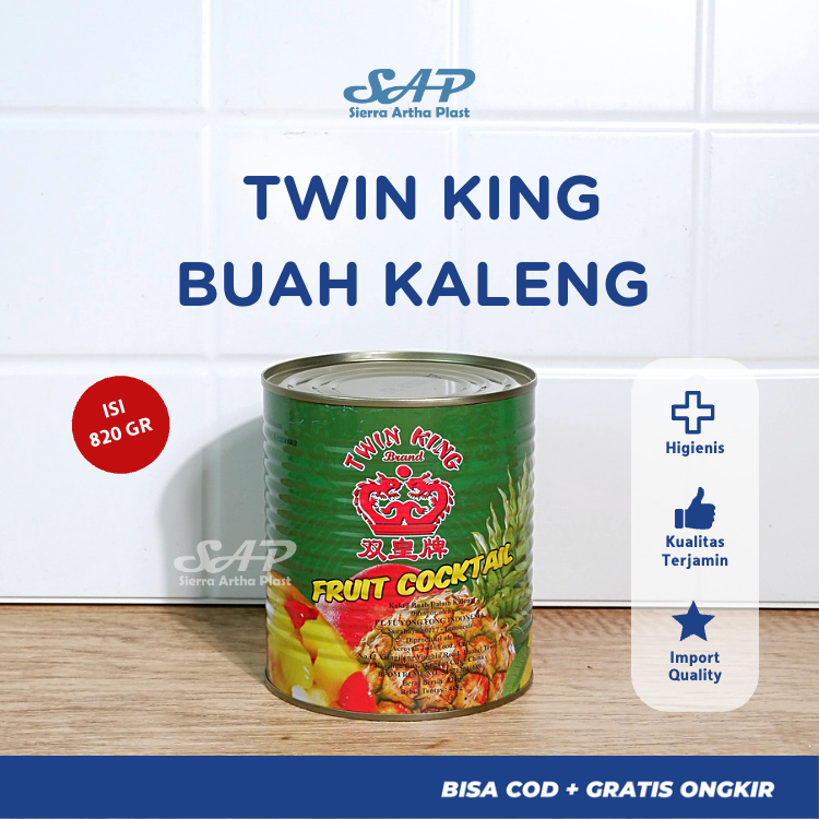 Twin King Fruit Cocktail | Buah Kaleng