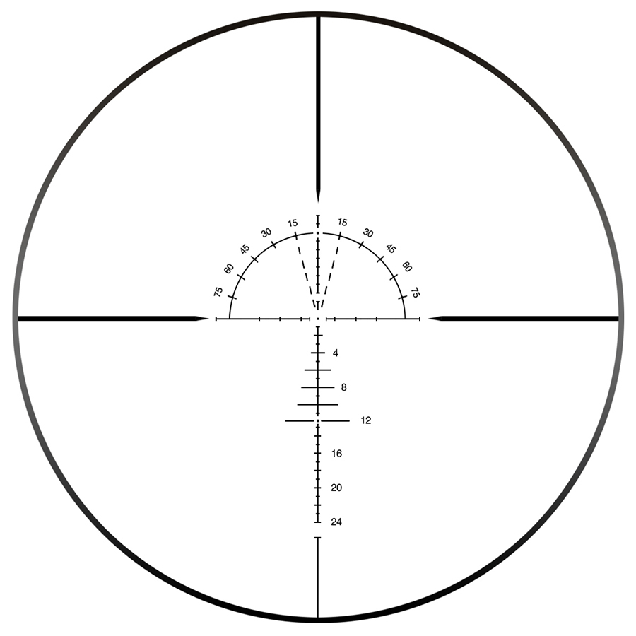 Teleskop Discovery VTZ 4-16x40 SF FFP baru