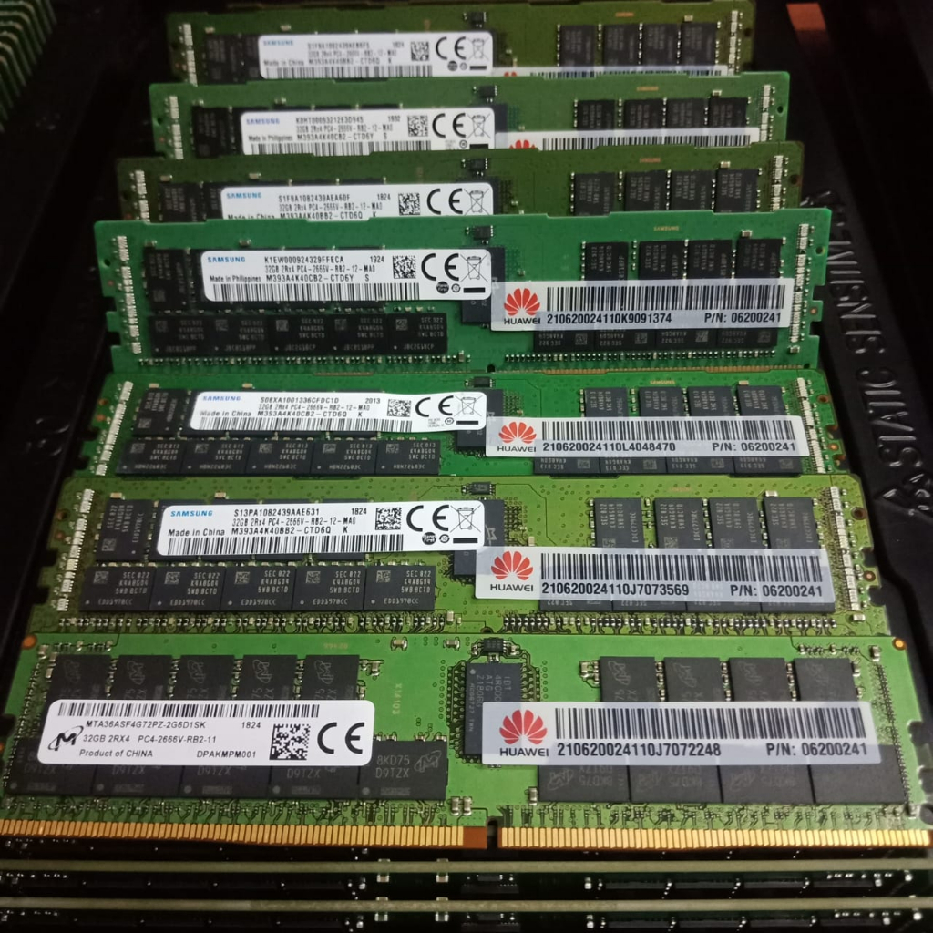 memory ram server ecc 32gb ddr4 PC4-2666V Ecc register Rdimm original like new