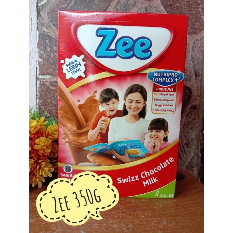 

Susu Zee 350g /Zee swizz cokelat/ zee vanilla twist/susu bubuk Zee/ susu zi/ susu ji