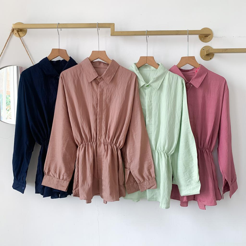 BLOUSE POLO LINEN NEZA