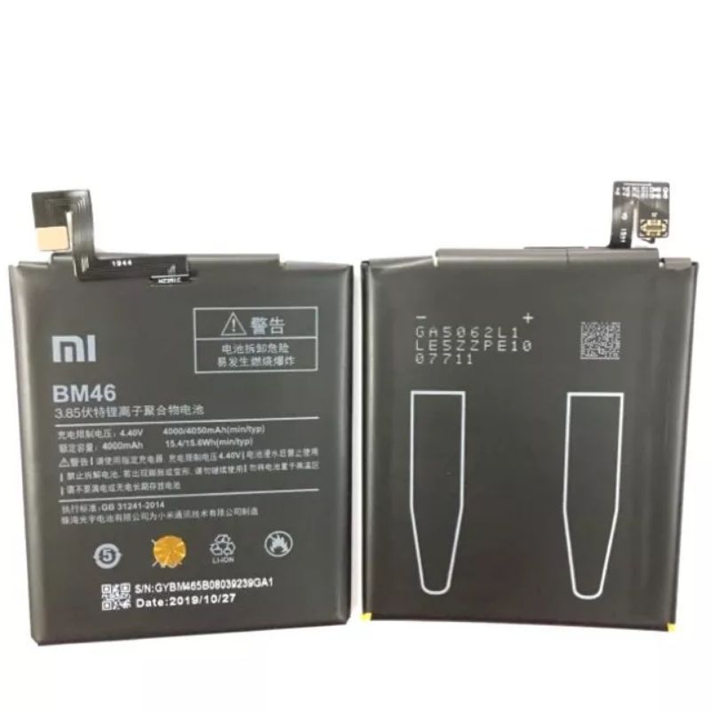 BATT ORI 100%REDMI NOTE 3/BM46