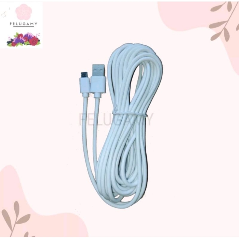 Kabel Micro USB Kabel Satoo 5M Hitam CCTV