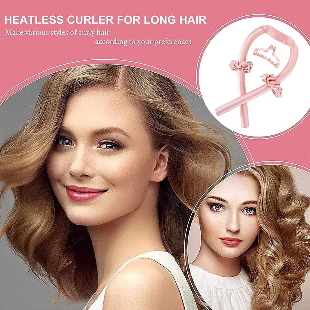 MAANGE Rambut Tanpa Catokan Rambut Keriting Alat Pengeriting Rambut Tanpa Panas Heatless Curl Hair Curling 1460