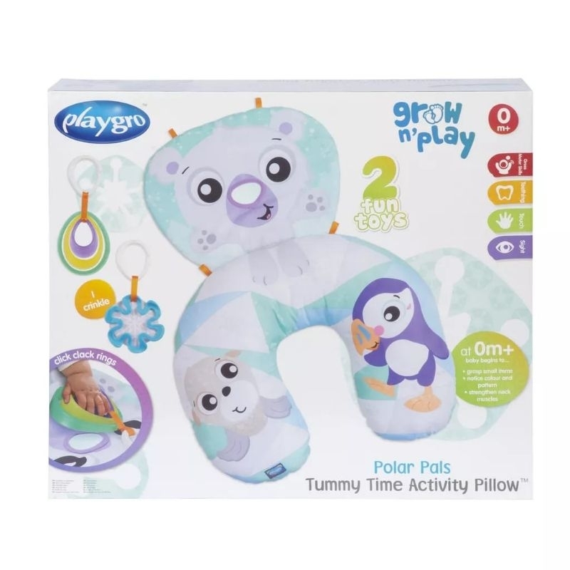 Playgro Polar Pals Tummy Time Pillow