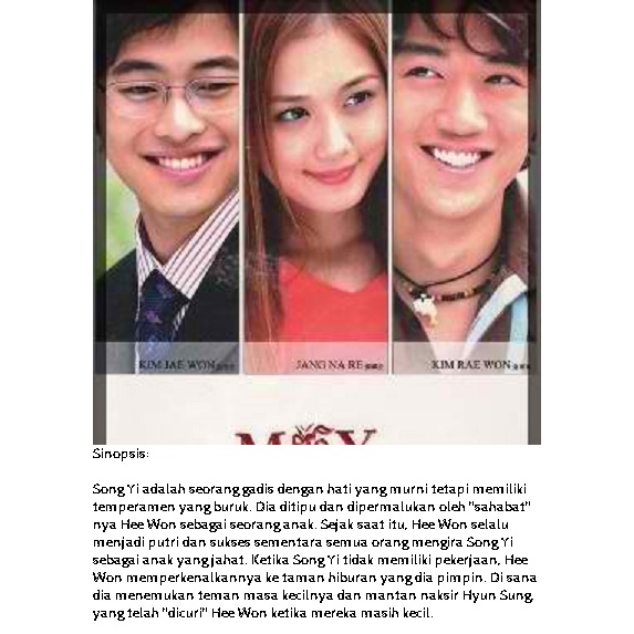 Drama Korea My Love Patzzi (2002)