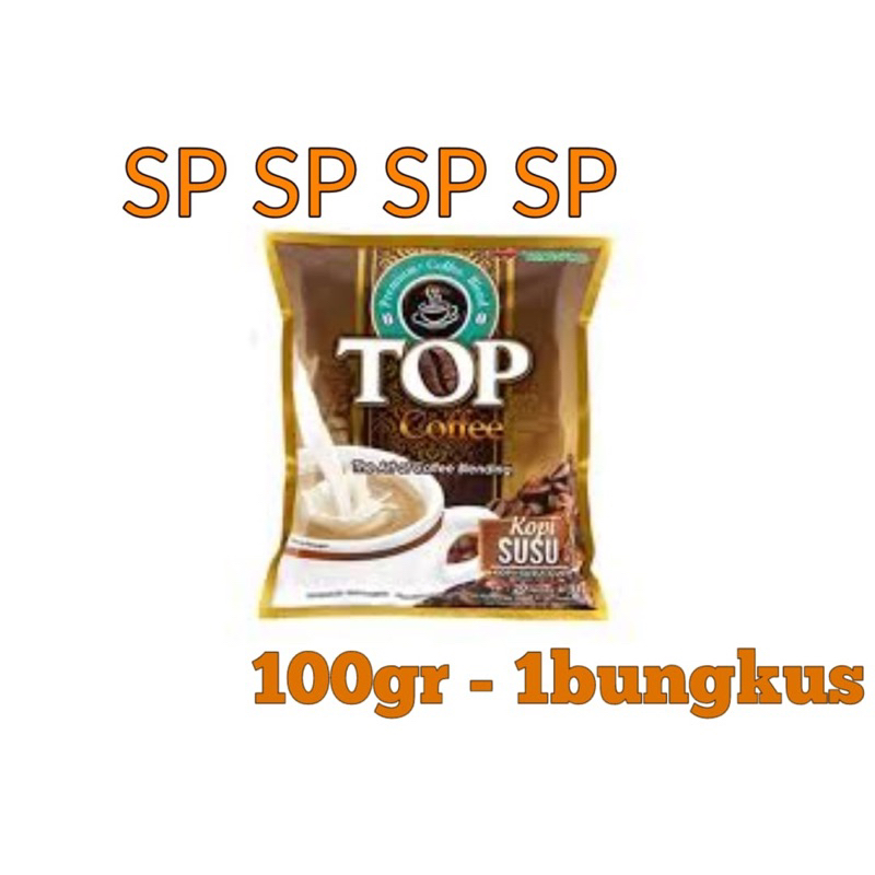 

TOP Coffe Kopi Susu Sachet Blend