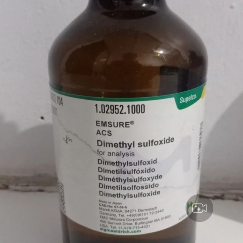 Dimethyl Sulfoxide / DMSO MERCK ASLI