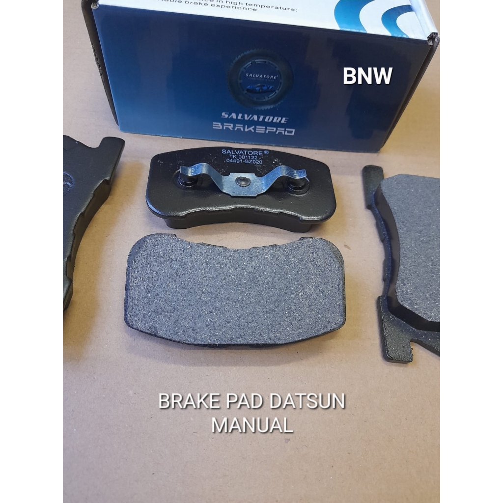 BRAKE PAD DATSUN GO MANUAL