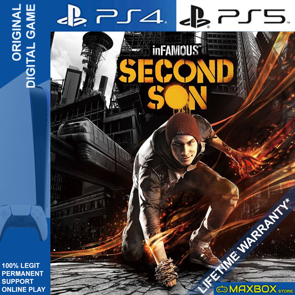 inFAMOUS Second Son PS4 PS5 Original Game