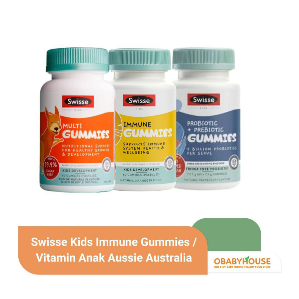 Swisse Kids Gummies / Vitamin Anak Aussie Australia