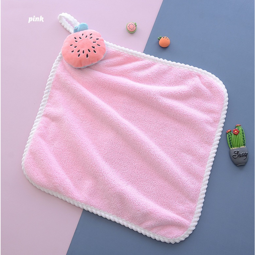 Handuk tangan Serbet Lap Gantung Handuk Lap Tangan Kitchen Towel Kelinci Lucu