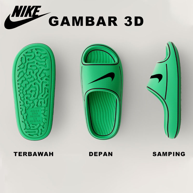 Nike Sandal Pria Anak-Anak Sendal Karet Anak-Anak Untuk Wanita Anti Slip Anti Air Size 24-35