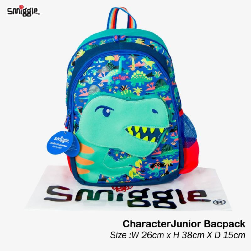 Smiggle animalia junior character backpacks and lunchbag/Tas Smiggle junior mirror quality