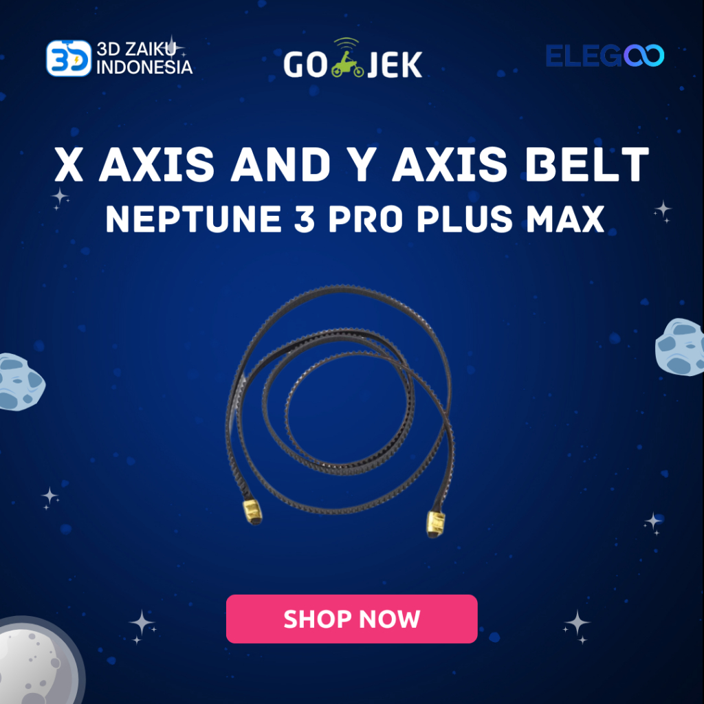 ELEGOO Neptune 3 Pro Plus Max X Axis and Y Axis Belt