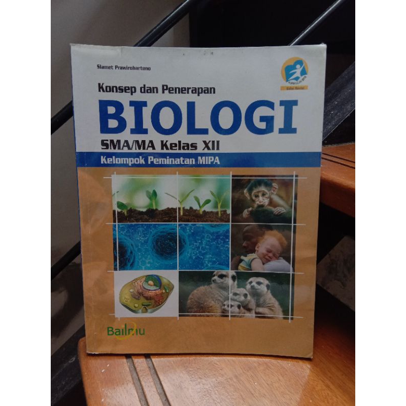 buku bekas biologi bailmu kelas 12 (preloved)