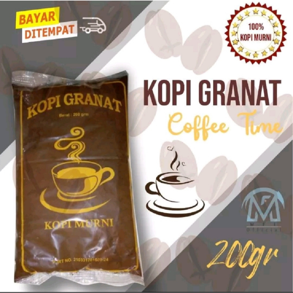 

KOPI LELET GRANAT Khas Sarang Rembang Jawa Tengah - 200 gr