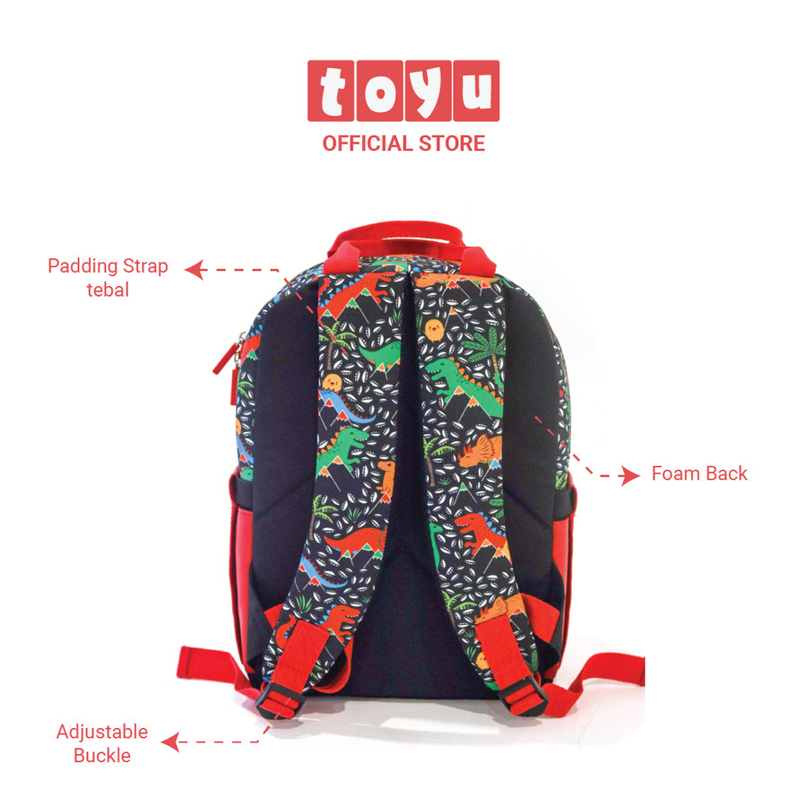 TOYU Boys Backpack Tas Ransel Sekolah Anak Laki-laki
