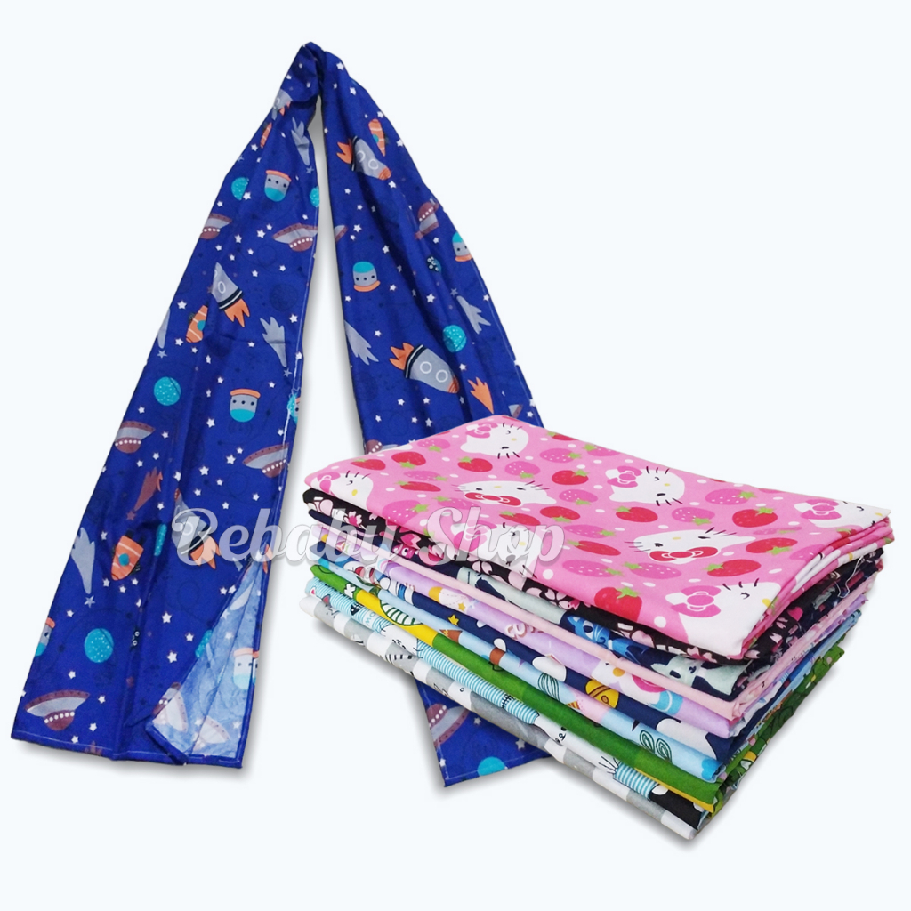 Kain Gendongan Bayi Jarik Traditional Motif Karakter Panjang 3 Meter Lebar 80cm