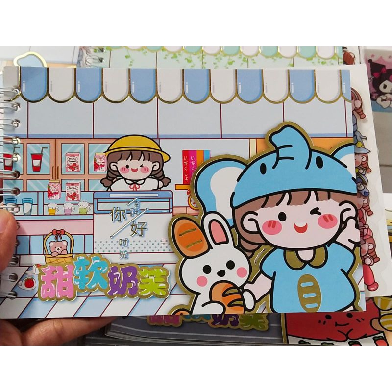 

STIKER BUKU MOMO SPIRAL STIKERBOOK VIRAL MOMO STIKER BOOK
