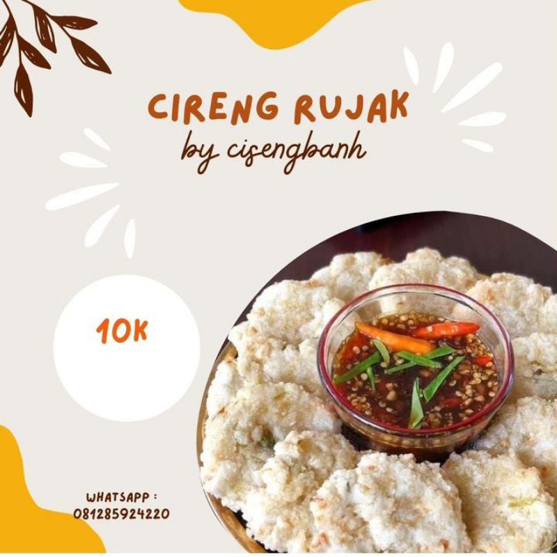 

Cireng rujak CISENG BANH