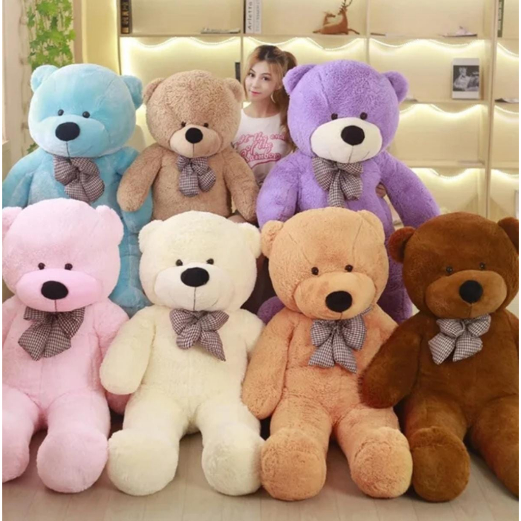 BONEKA TERBARU TEDDY BEAR LAGI VIRAL BONEKA BAHAN HALUS DAN TIDAK RONTOK BERLABEL SNI