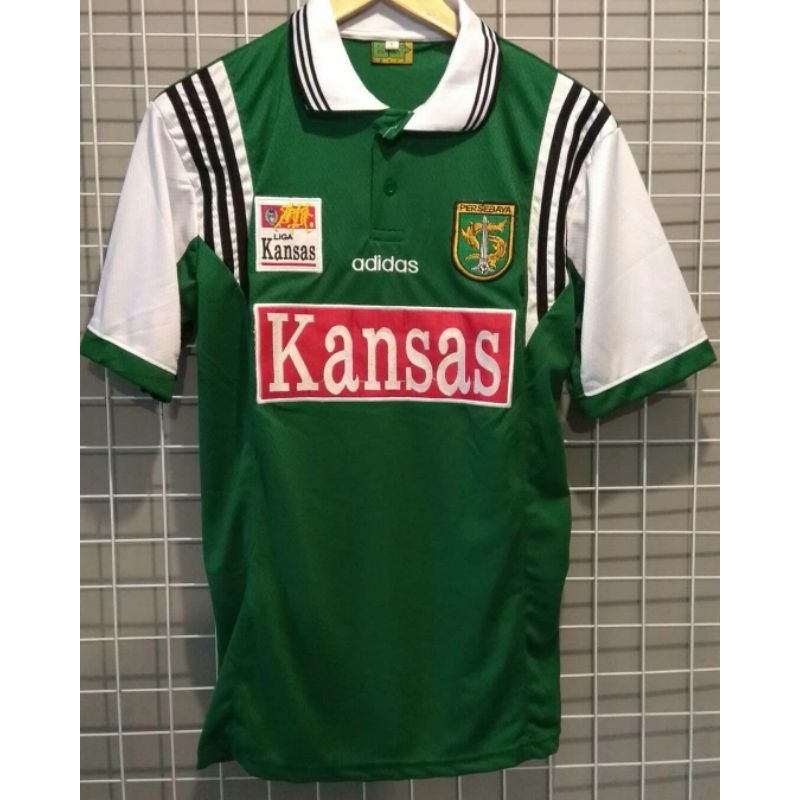Jersey RETRO PERSEBAYA hijau (KANSAS)